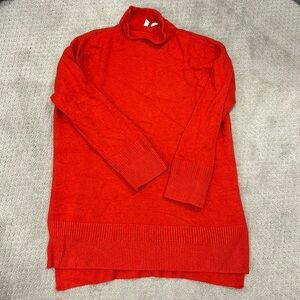 Anthropologie | Moth Red Oversized Sweater